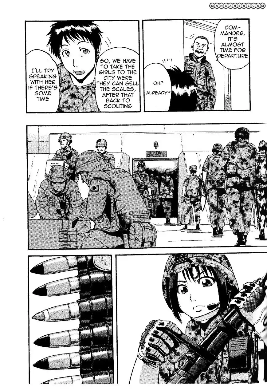 Gate – Jietai Kare no Chi nite, Kaku Tatakeri Chapter 8