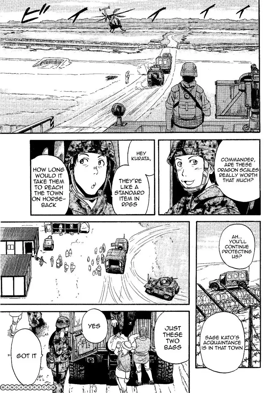 Gate – Jietai Kare no Chi nite, Kaku Tatakeri Chapter 8