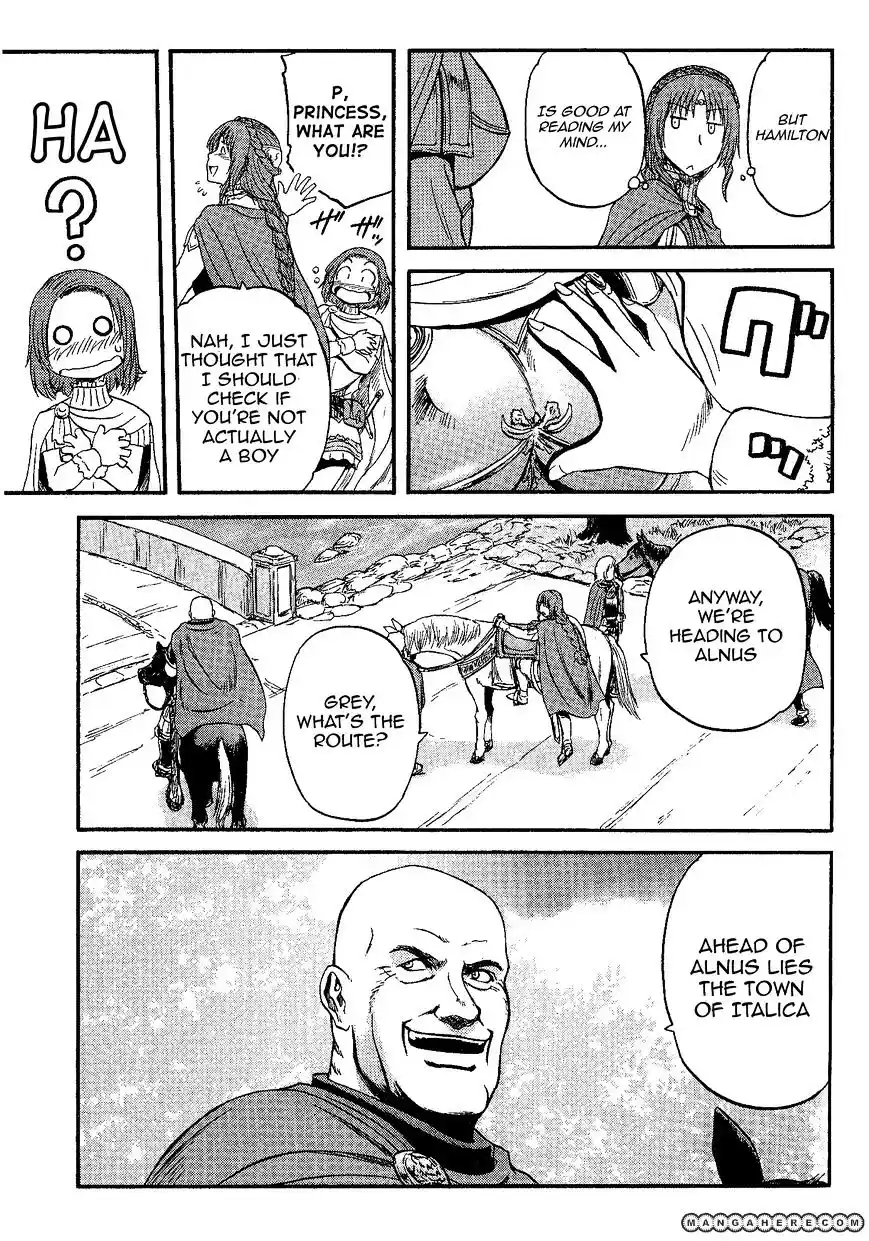 Gate – Jietai Kare no Chi nite, Kaku Tatakeri Chapter 8