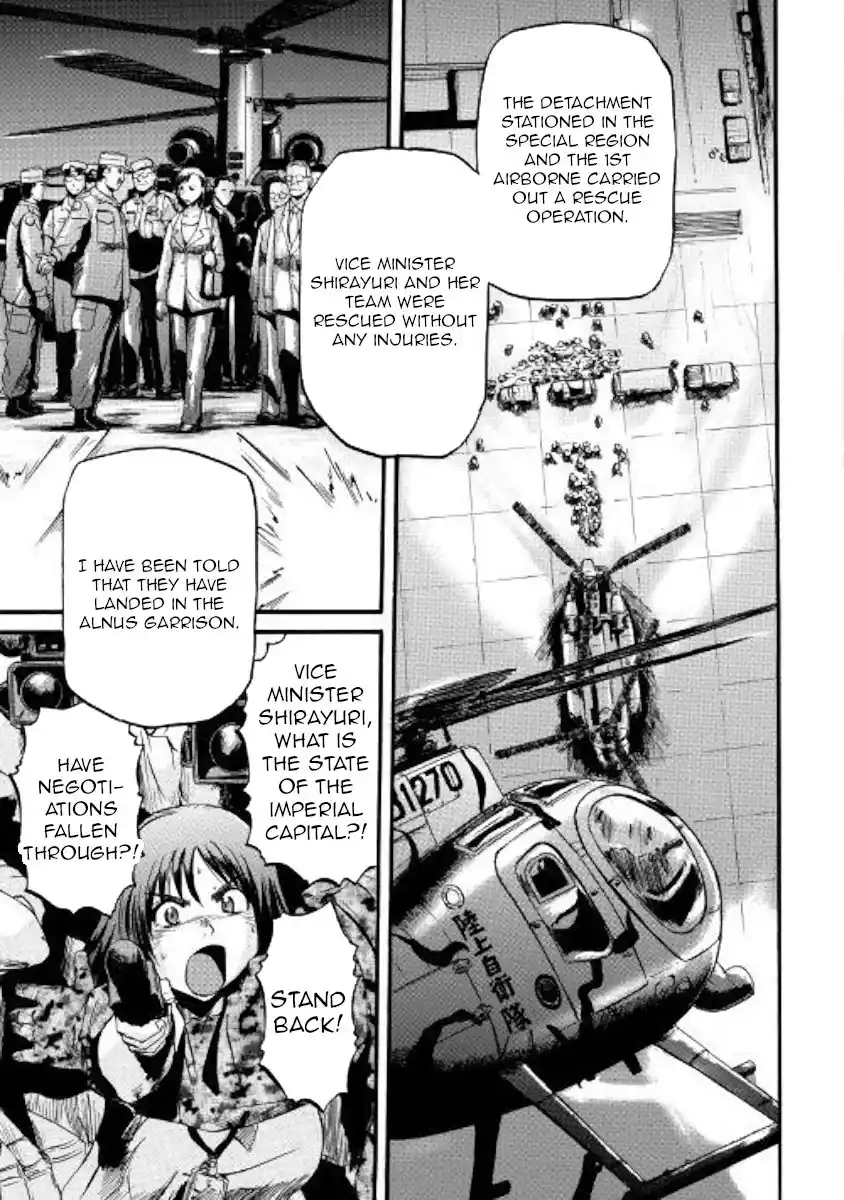 Gate – Jietai Kare no Chi nite, Kaku Tatakeri Chapter 81