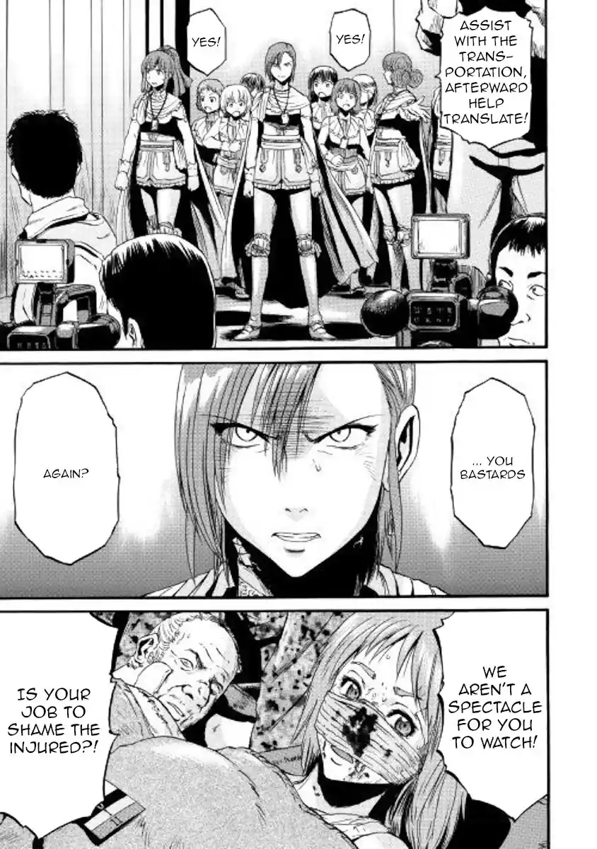 Gate – Jietai Kare no Chi nite, Kaku Tatakeri Chapter 81