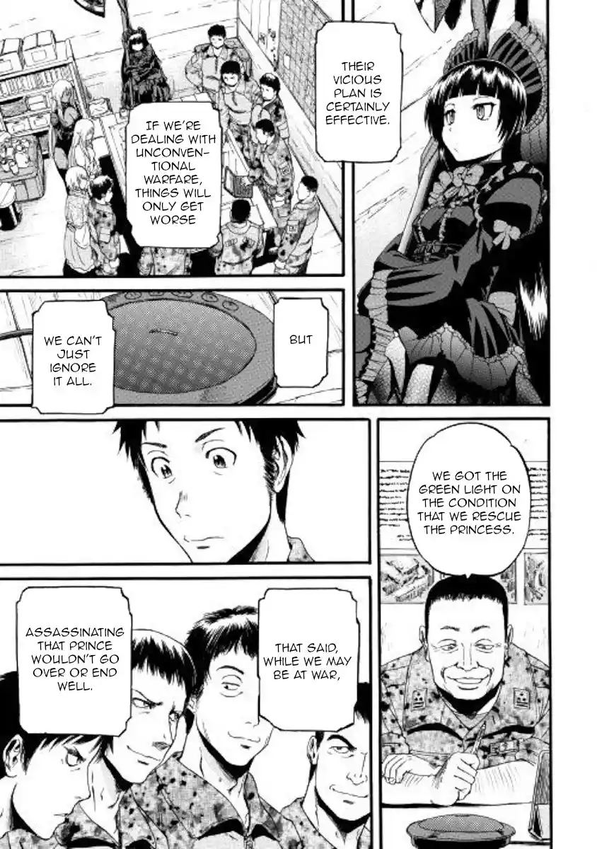 Gate – Jietai Kare no Chi nite, Kaku Tatakeri Chapter 83