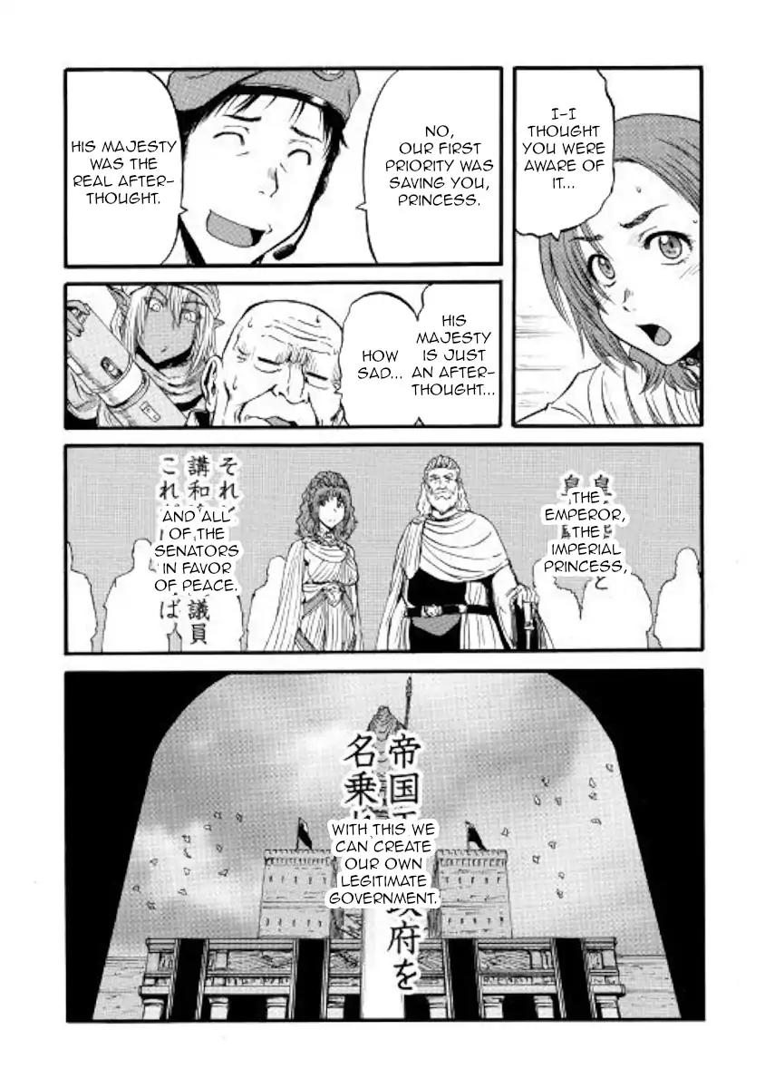 Gate - Jietai Kare no Chi nite, Kaku Tatakeri Chapter 85.2