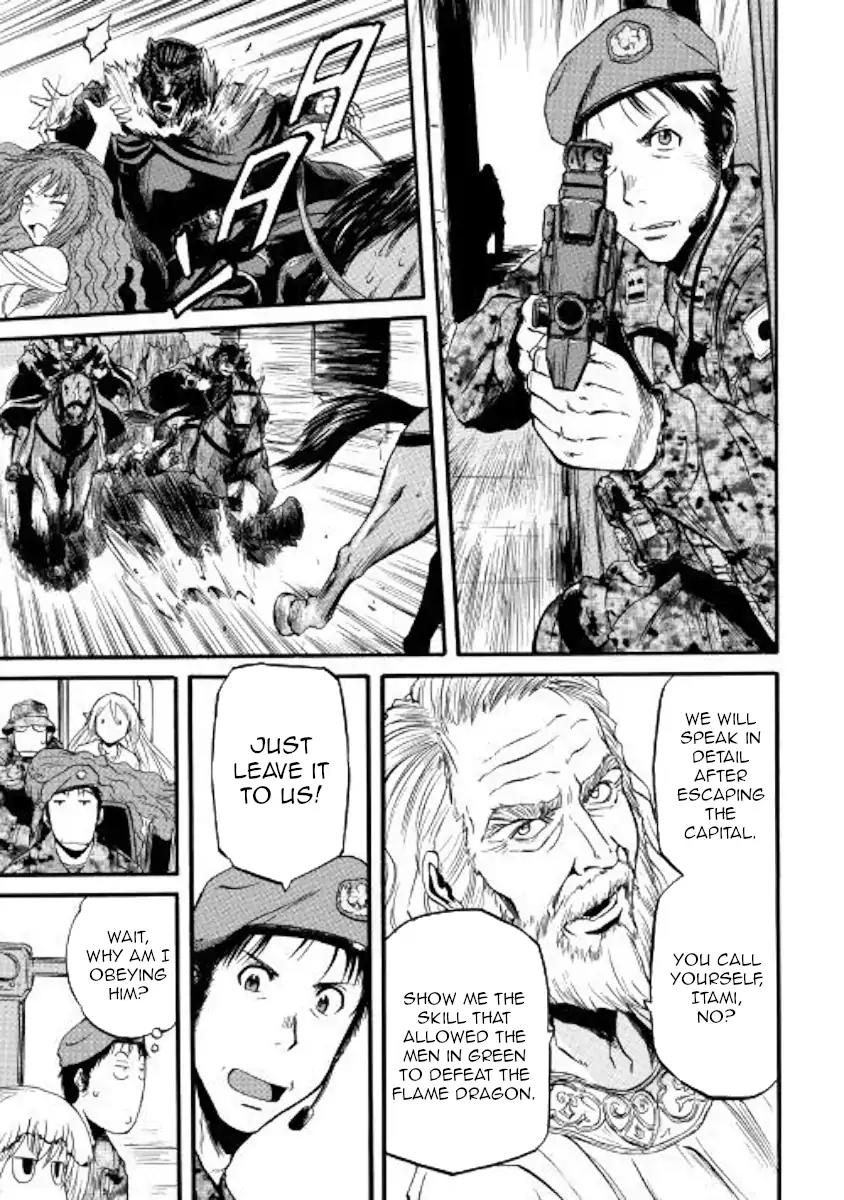 Gate - Jietai Kare no Chi nite, Kaku Tatakeri Chapter 85.2