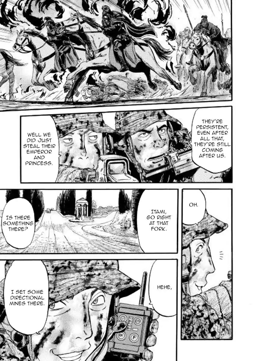 Gate - Jietai Kare no Chi nite, Kaku Tatakeri Chapter 85.2