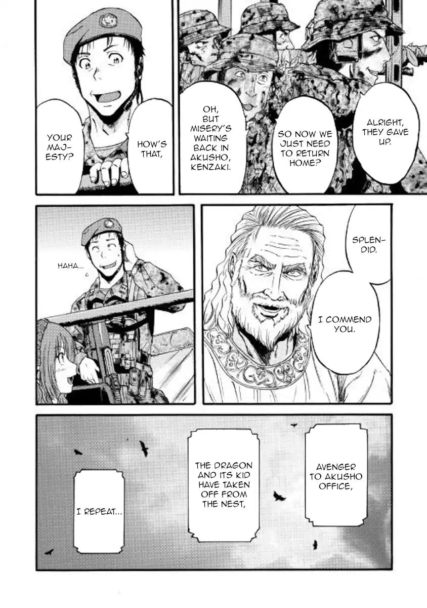 Gate - Jietai Kare no Chi nite, Kaku Tatakeri Chapter 85.2