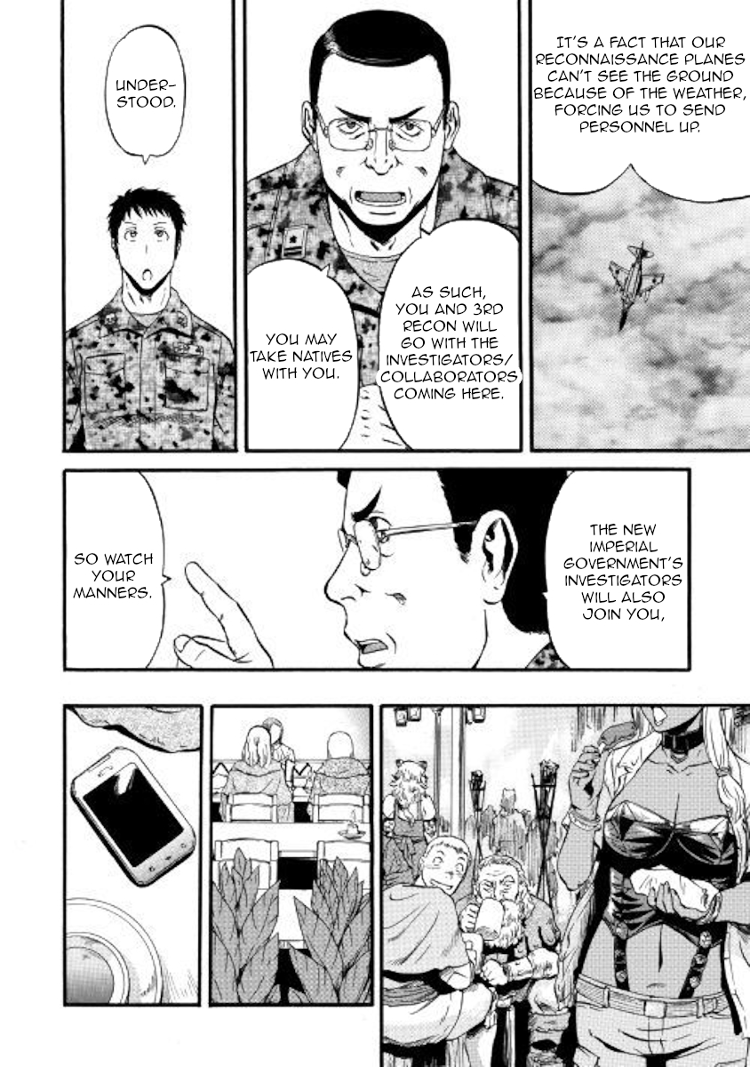 Gate - Jietai Kare no Chi nite, Kaku Tatakeri Chapter 86