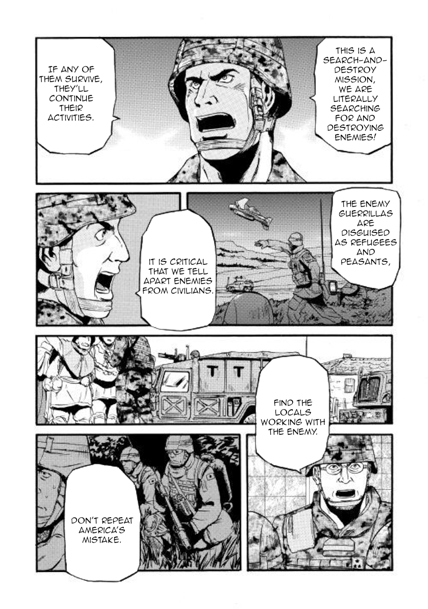 Gate - Jietai Kare no Chi nite, Kaku Tatakeri Chapter 86