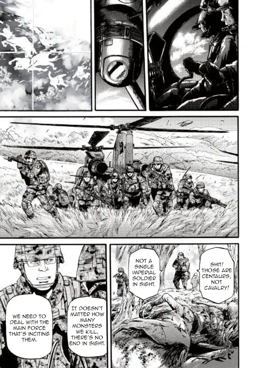 Gate – Jietai Kare no Chi nite, Kaku Tatakeri Chapter 87