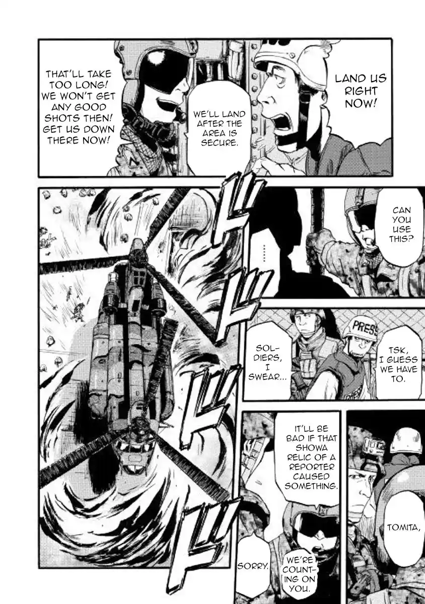 Gate – Jietai Kare no Chi nite, Kaku Tatakeri Chapter 87