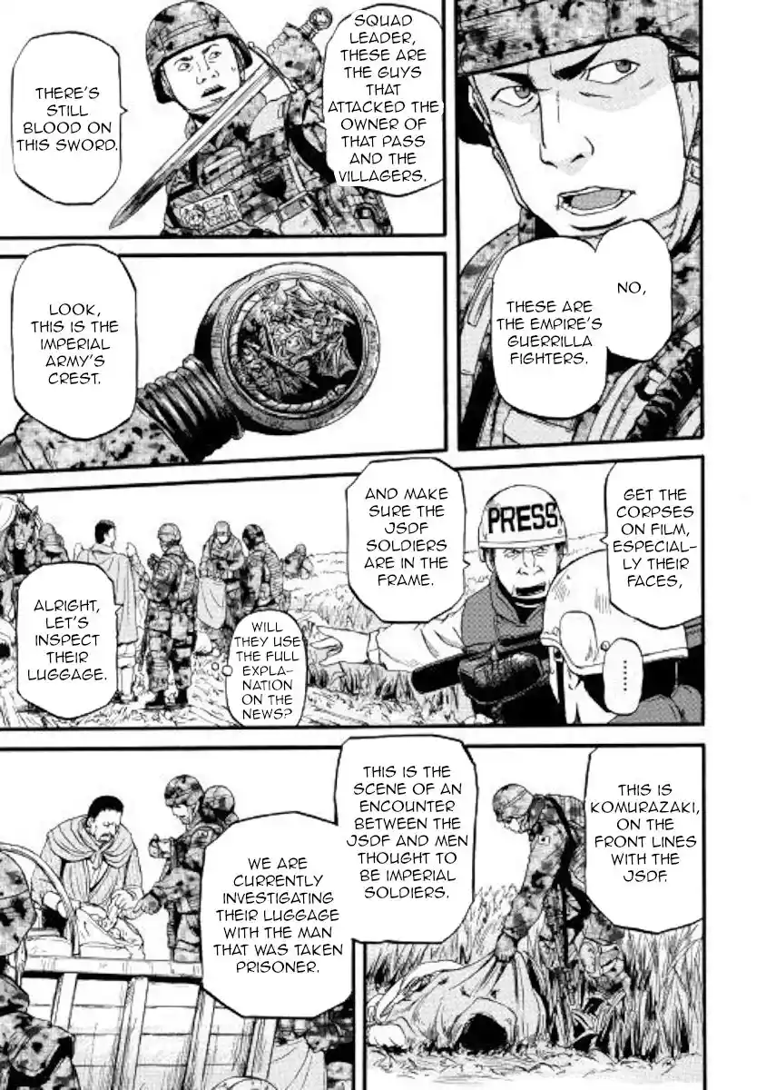 Gate – Jietai Kare no Chi nite, Kaku Tatakeri Chapter 87