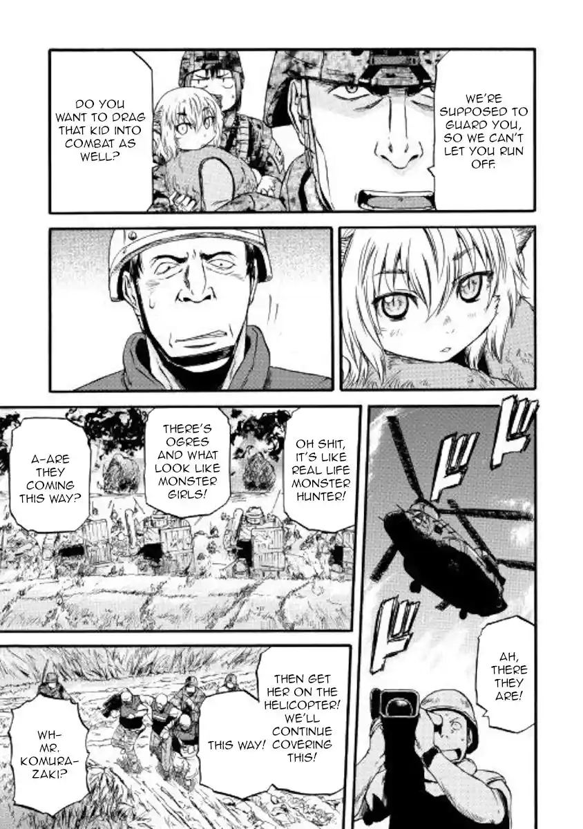 Gate – Jietai Kare no Chi nite, Kaku Tatakeri Chapter 87