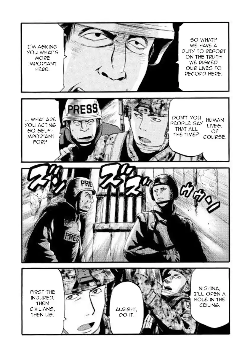 Gate – Jietai Kare no Chi nite, Kaku Tatakeri Chapter 88