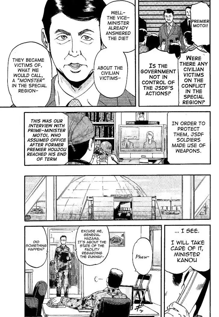 Gate – Jietai Kare no Chi nite, Kaku Tatakeri Chapter 9