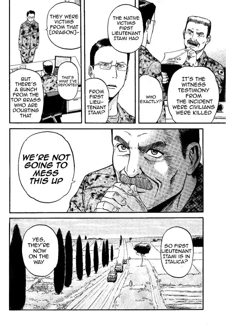 Gate – Jietai Kare no Chi nite, Kaku Tatakeri Chapter 9