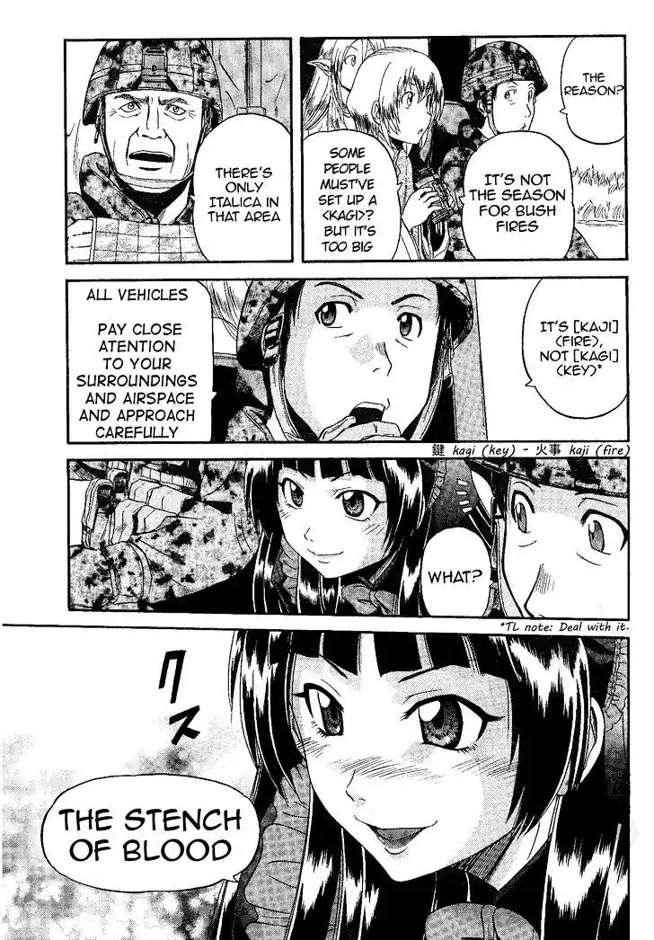 Gate – Jietai Kare no Chi nite, Kaku Tatakeri Chapter 9