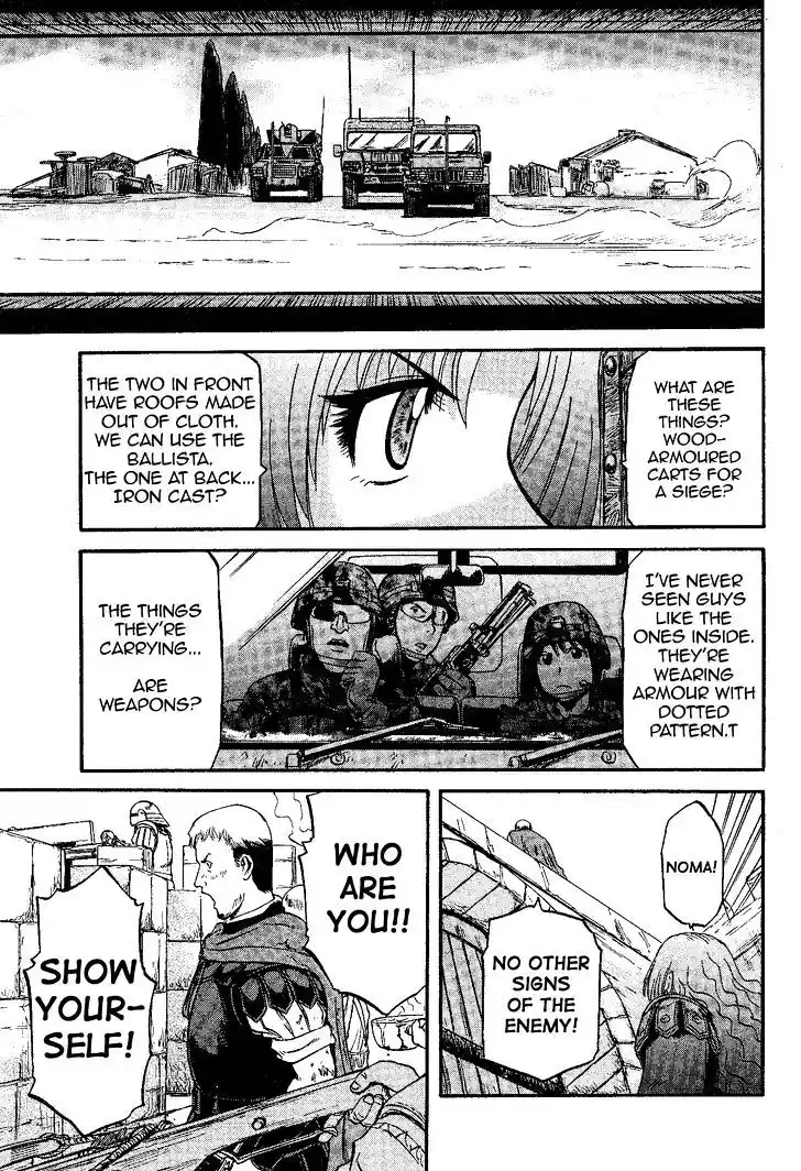 Gate – Jietai Kare no Chi nite, Kaku Tatakeri Chapter 9