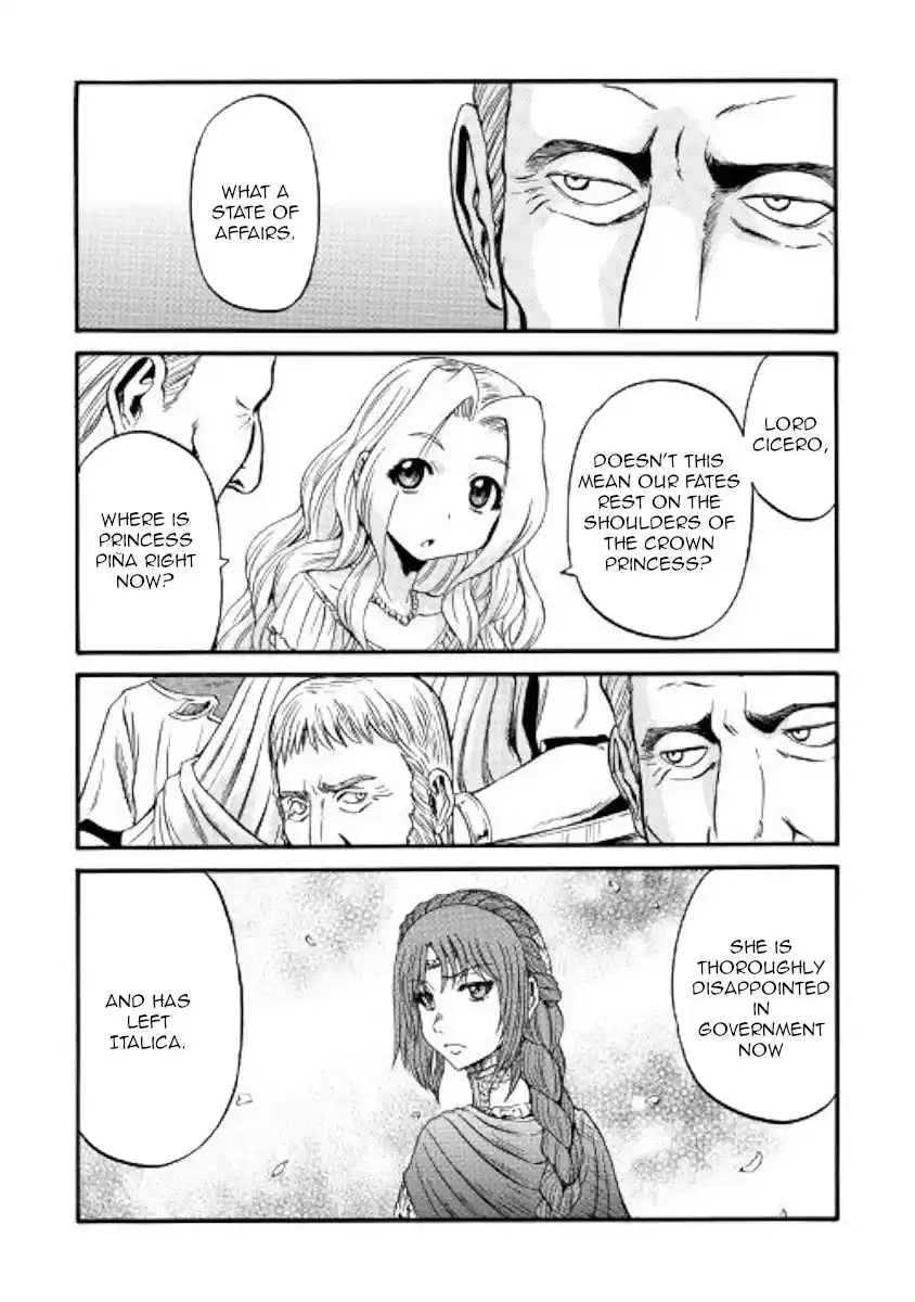 Gate – Jietai Kare no Chi nite, Kaku Tatakeri Chapter 91