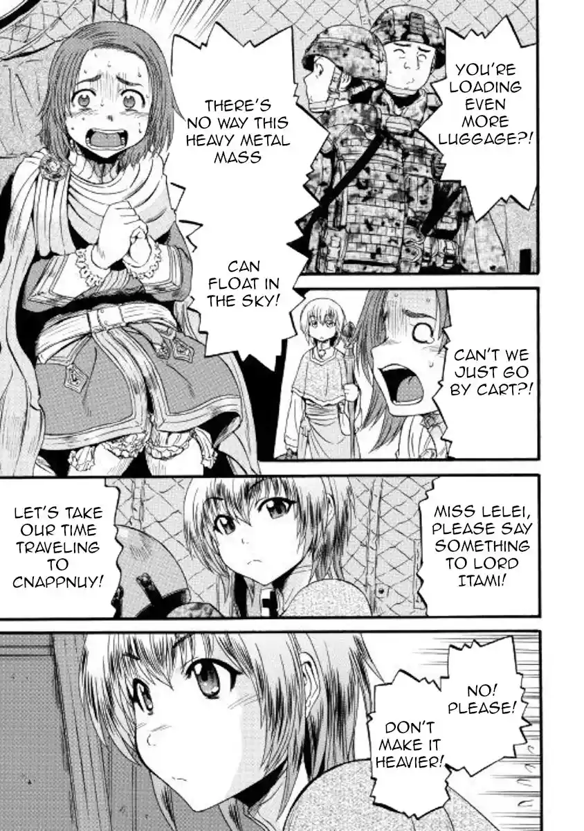 Gate – Jietai Kare no Chi nite, Kaku Tatakeri Chapter 92