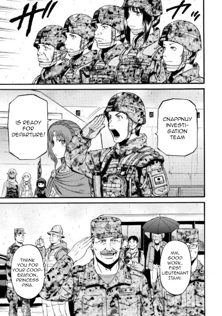 Gate – Jietai Kare no Chi nite, Kaku Tatakeri Chapter 92