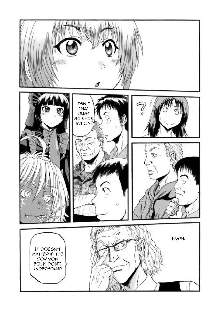 Gate – Jietai Kare no Chi nite, Kaku Tatakeri Chapter 95