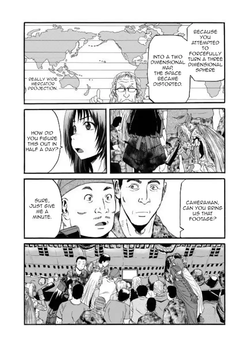 Gate – Jietai Kare no Chi nite, Kaku Tatakeri Chapter 95