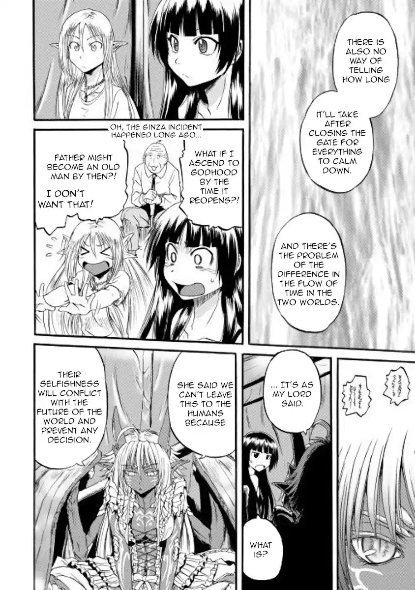 Gate – Jietai Kare no Chi nite, Kaku Tatakeri Chapter 95