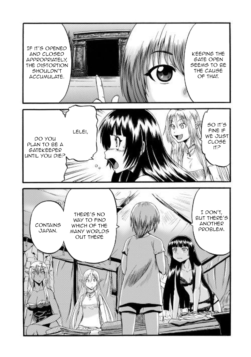 Gate - Jietai Kare No Chi Nite, Kaku Tatakeri Chapter 95