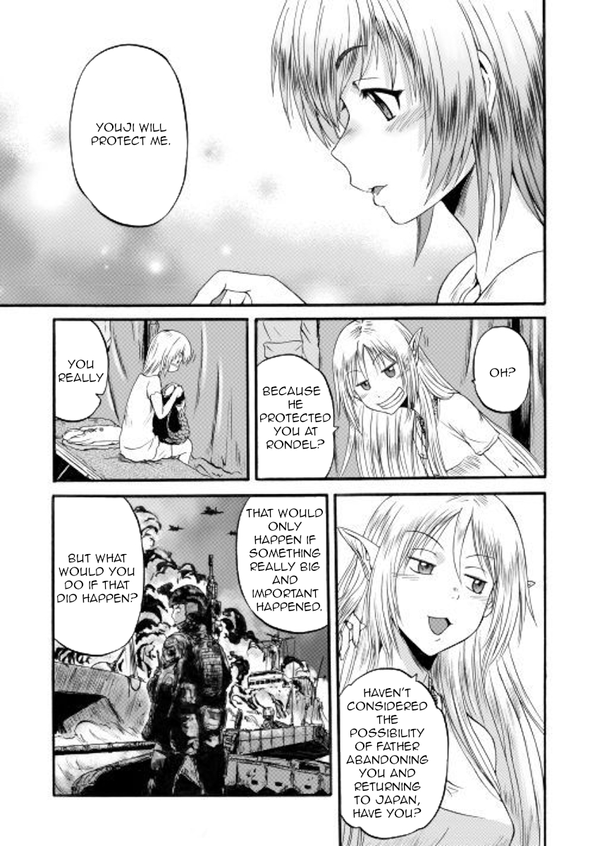 Gate - Jietai Kare No Chi Nite, Kaku Tatakeri Chapter 95