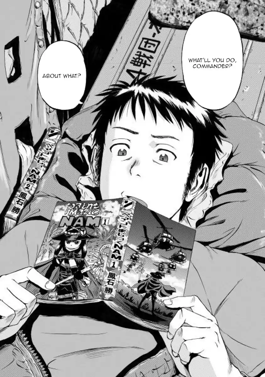 Gate – Jietai Kare no Chi nite, Kaku Tatakeri Chapter 96