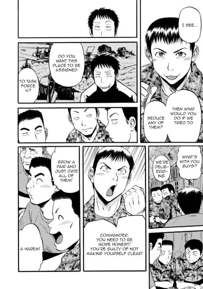 Gate – Jietai Kare no Chi nite, Kaku Tatakeri Chapter 96