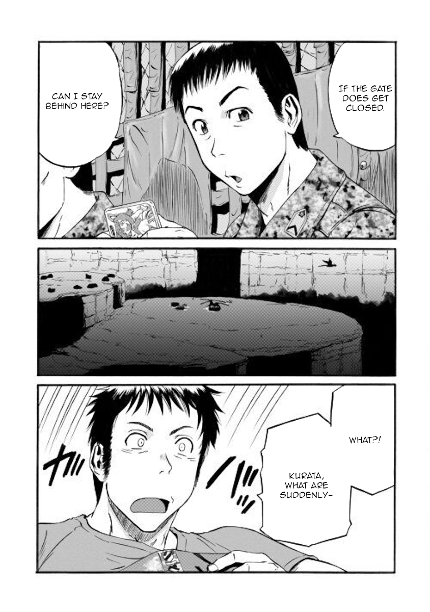 Gate - Jietai Kare No Chi Nite, Kaku Tatakeri Chapter 96