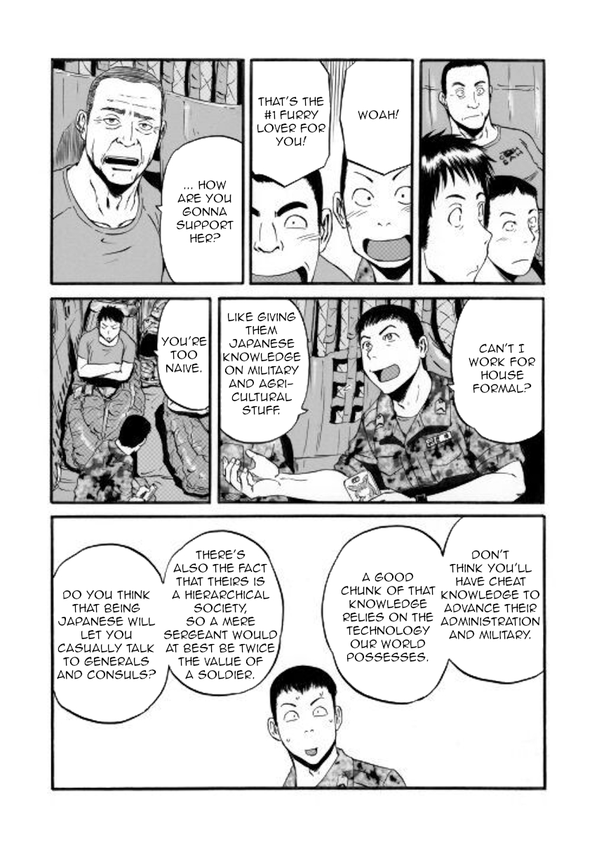 Gate - Jietai Kare No Chi Nite, Kaku Tatakeri Chapter 96