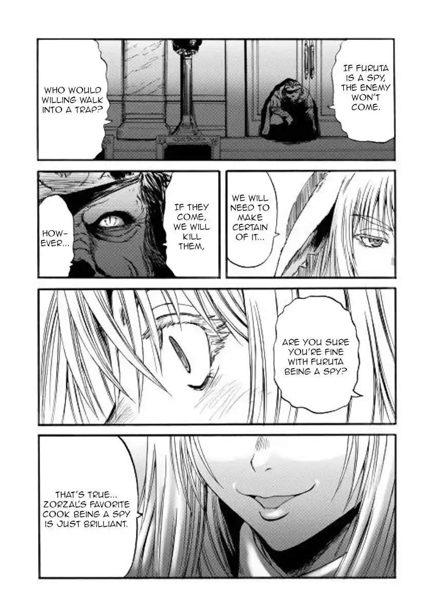 Gate – Jietai Kare no Chi nite, Kaku Tatakeri Chapter 97