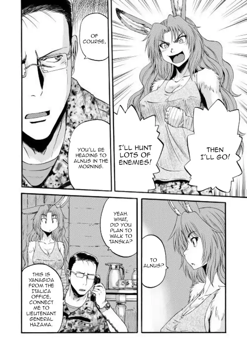 Gate – Jietai Kare no Chi nite, Kaku Tatakeri Chapter 97