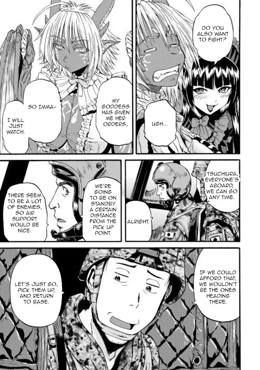 Gate – Jietai Kare no Chi nite, Kaku Tatakeri Chapter 98