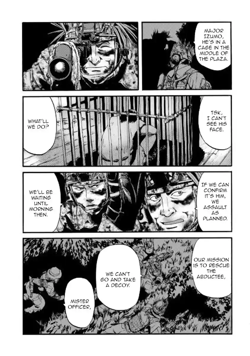 Gate – Jietai Kare no Chi nite, Kaku Tatakeri Chapter 98