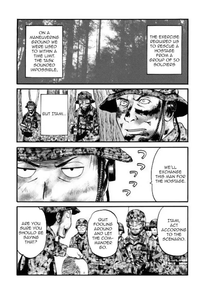 Gate – Jietai Kare no Chi nite, Kaku Tatakeri Chapter 99