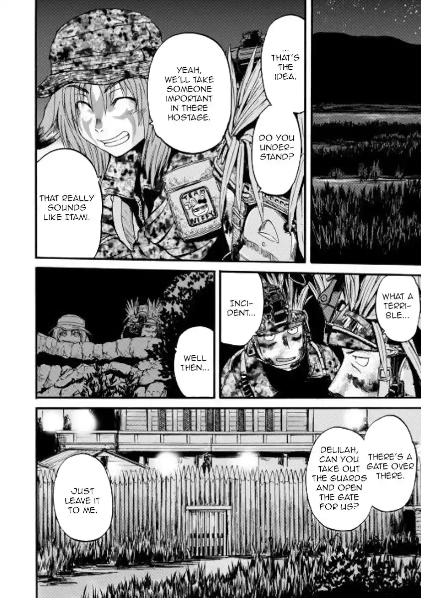 Gate – Jietai Kare no Chi nite, Kaku Tatakeri Chapter 99