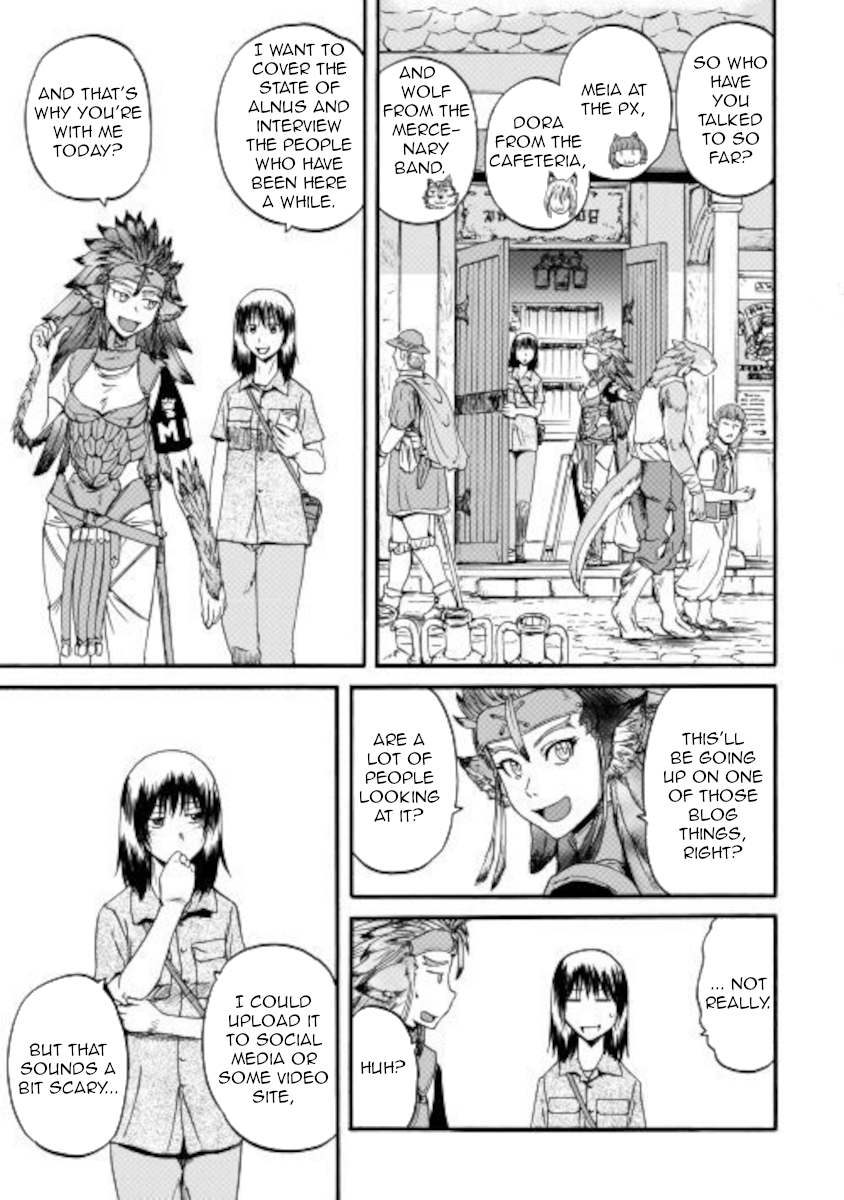 Gate - Jietai Kare No Chi Nite, Kaku Tatakeri Chapter 99.5