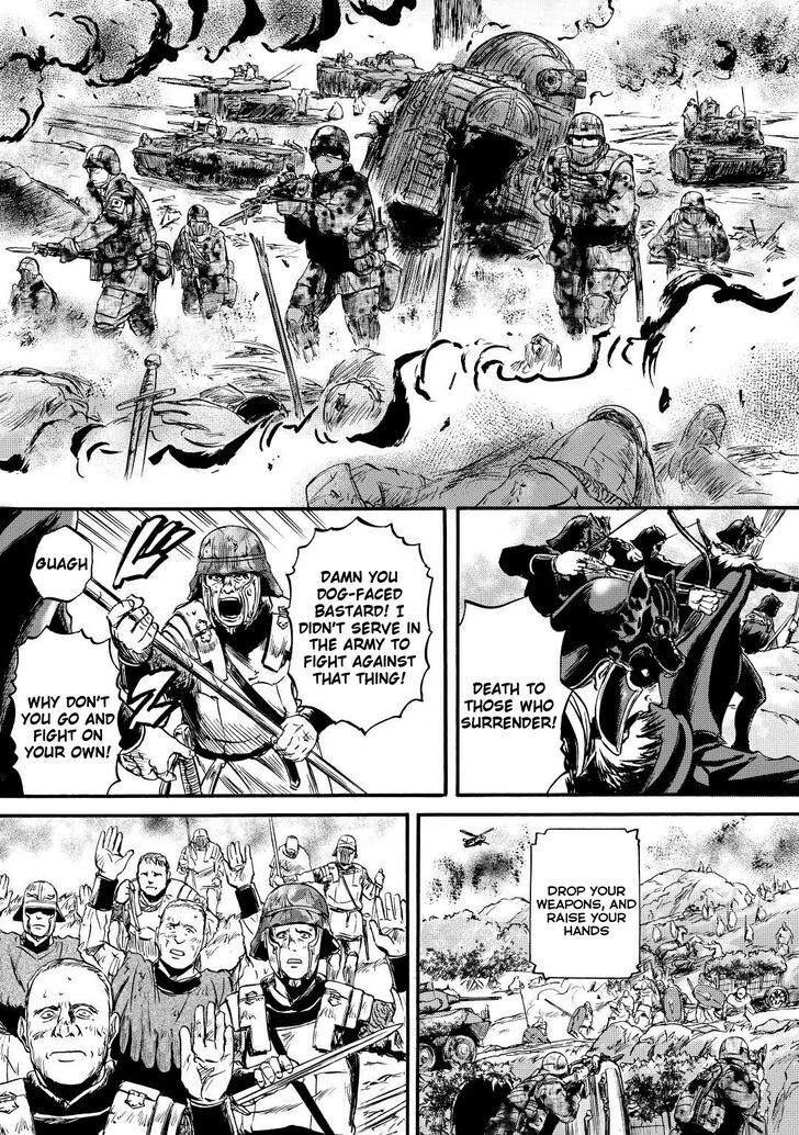 Gate - Jietai Kare no Chi nite, Kaku Tatakeri Vol.TBD Ch.115