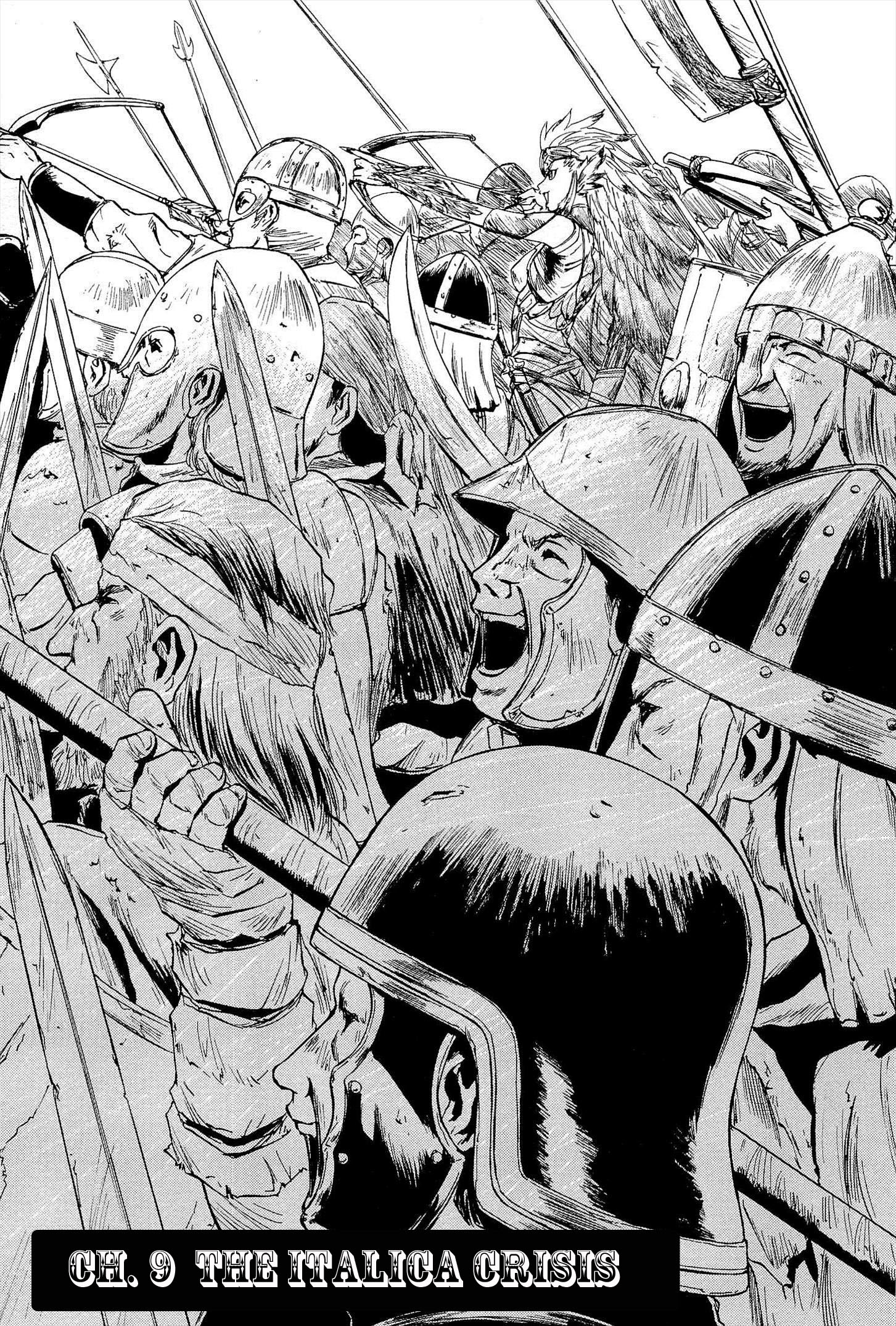 Gate - Thus the JSDF Fought There! Vol.1 Ch.9