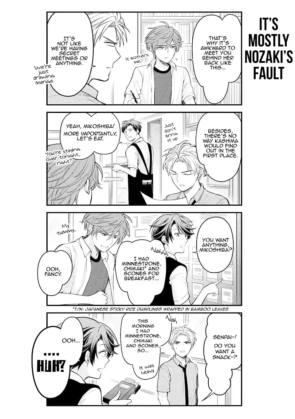 Gekkan Shoujo Nozaki-Kun Chapter 129