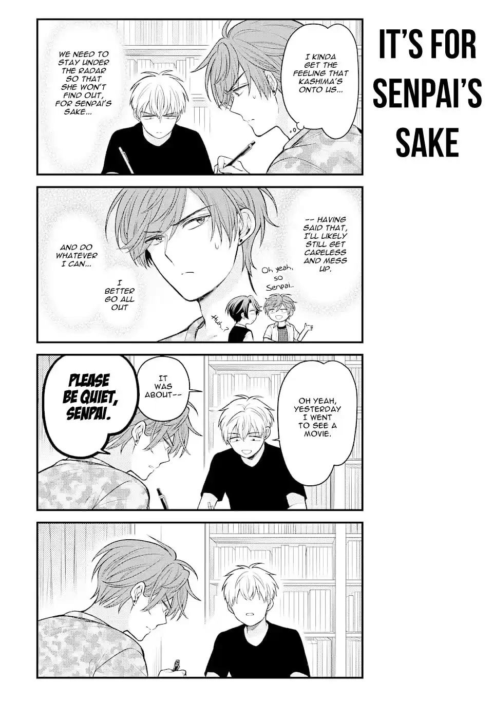 Gekkan Shoujo Nozaki-Kun Chapter 129