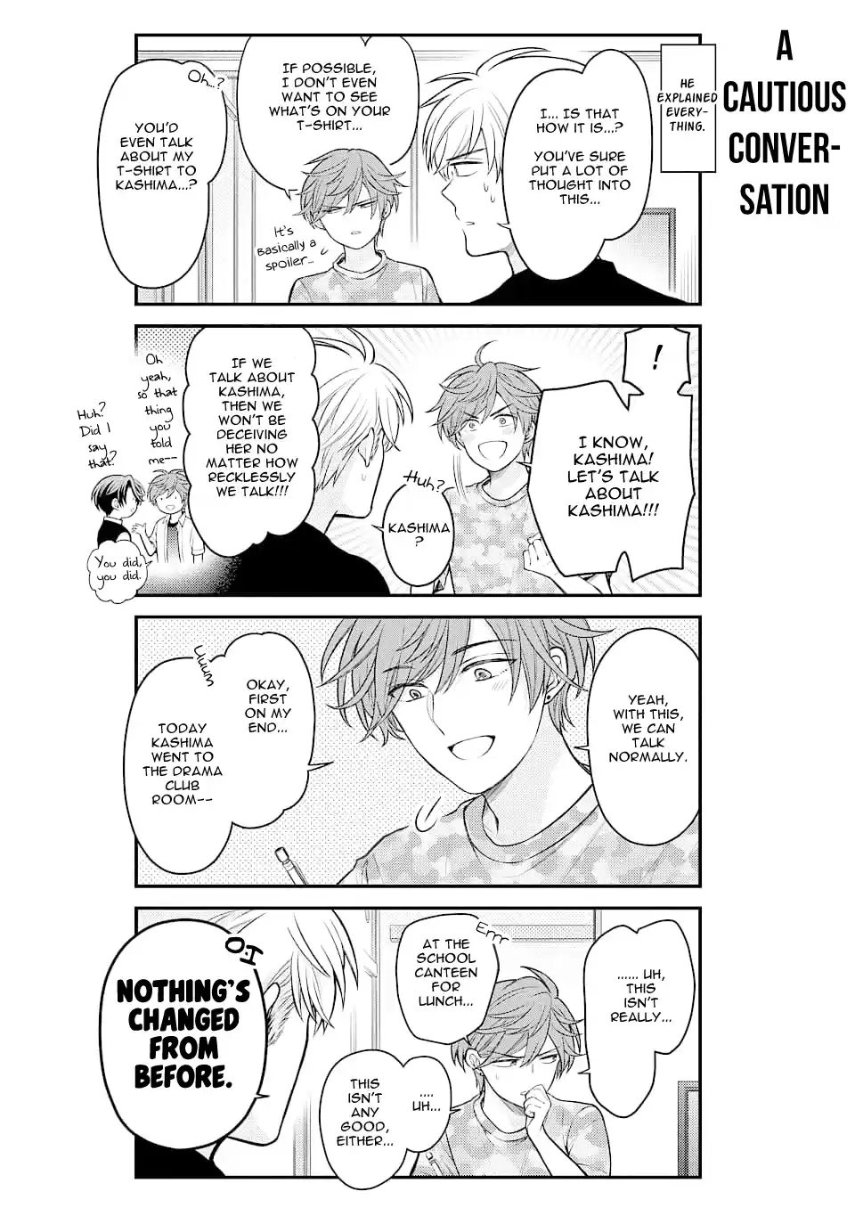 Gekkan Shoujo Nozaki-Kun Chapter 129