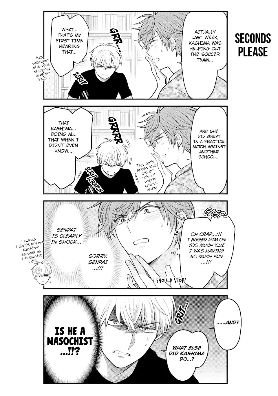 Gekkan Shoujo Nozaki-Kun Chapter 129