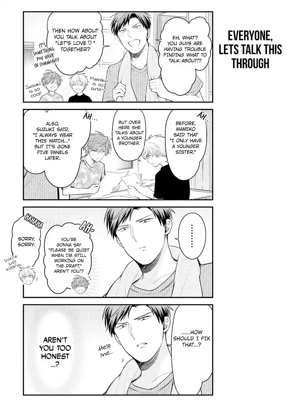 Gekkan Shoujo Nozaki-Kun Chapter 129