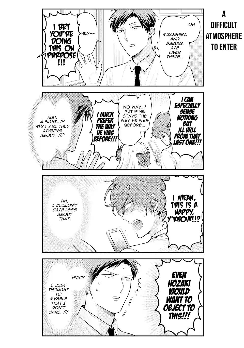 Gekkan Shoujo Nozaki-Kun Chapter 142