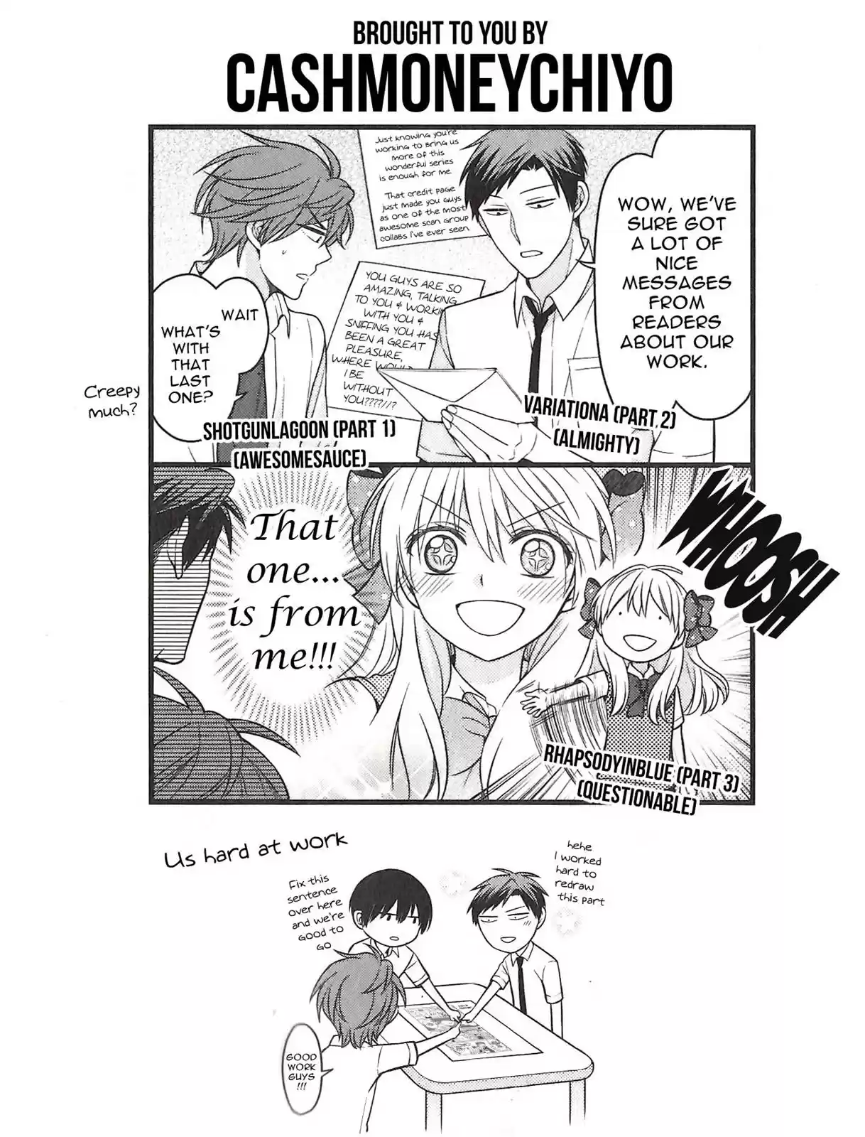 Gekkan Shoujo Nozaki-kun Chapter 81.5