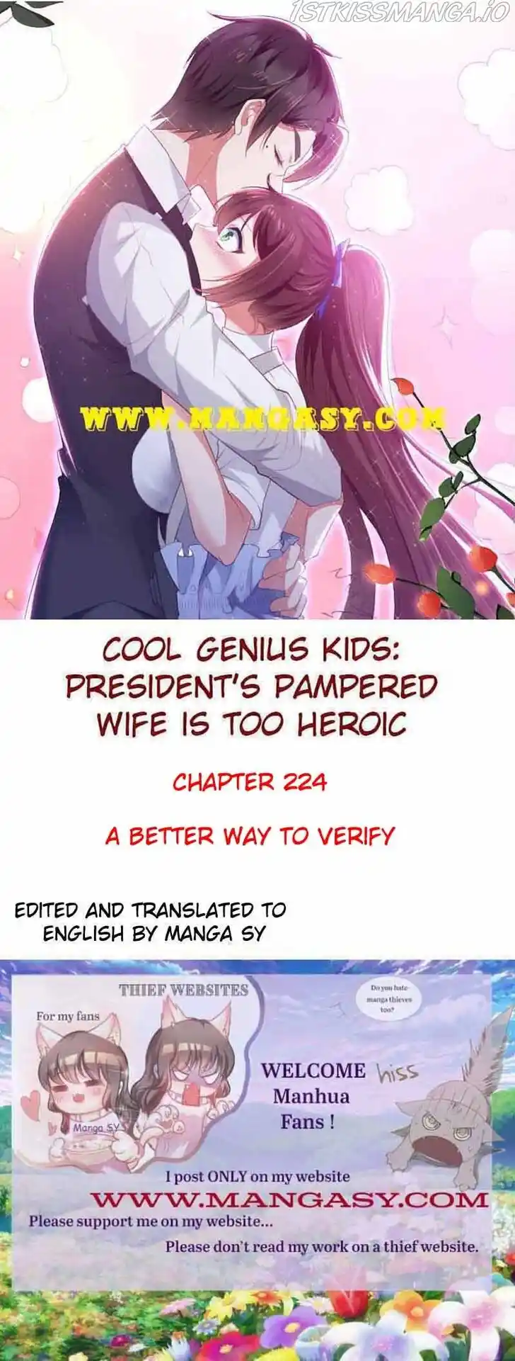 Genius Cool Treasure: President's Wife Is Too Powerful Ch.224